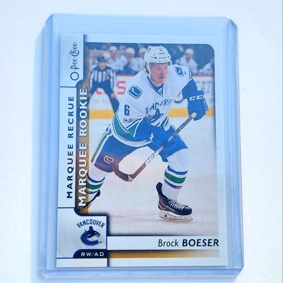 Brock Boeser Marquee Rookies 2017-18 Card #504 Vancouver Canucks - Picture 1 of 2